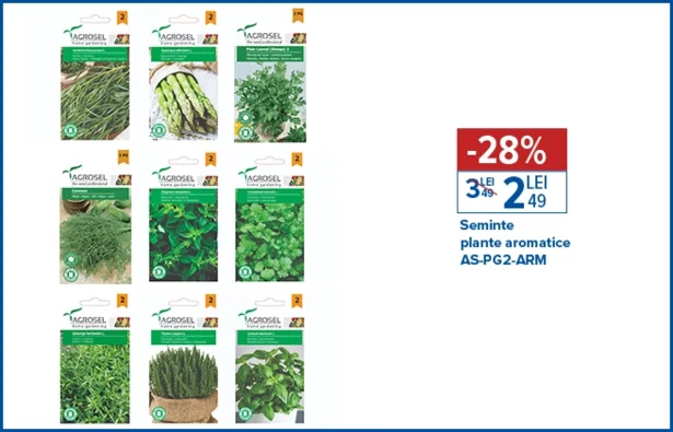 Seminte plante aromatice AS-PG2-ARM