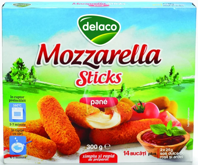 Mozzarella sticks pane DELACO