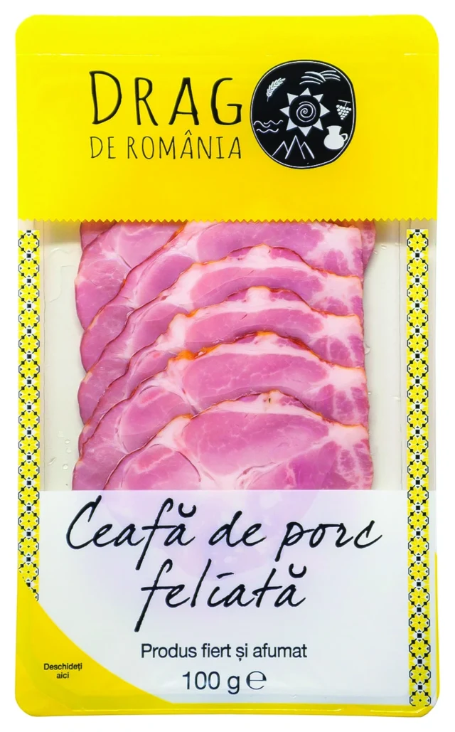 Ceafa de porc, feliata DRAG DE ROMANIA