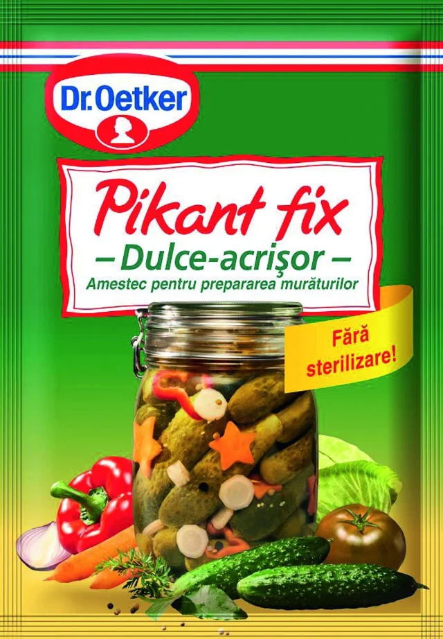 Pikant Fix dulce/iute/verde DR.OETKER