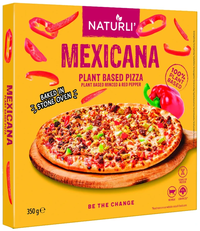 Pizza Vegetariana Mexicana, NATURLI