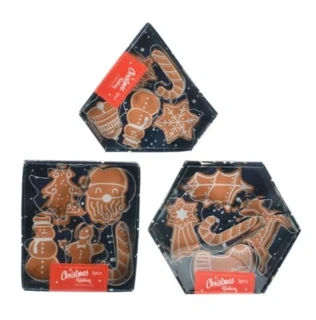 Set x 5 forme biscuiti, model Craciun 